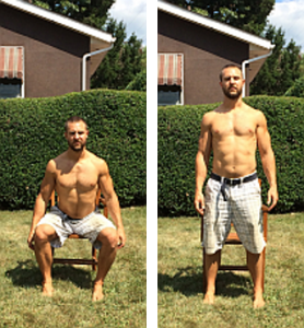 Box Squat - Sit to Stands