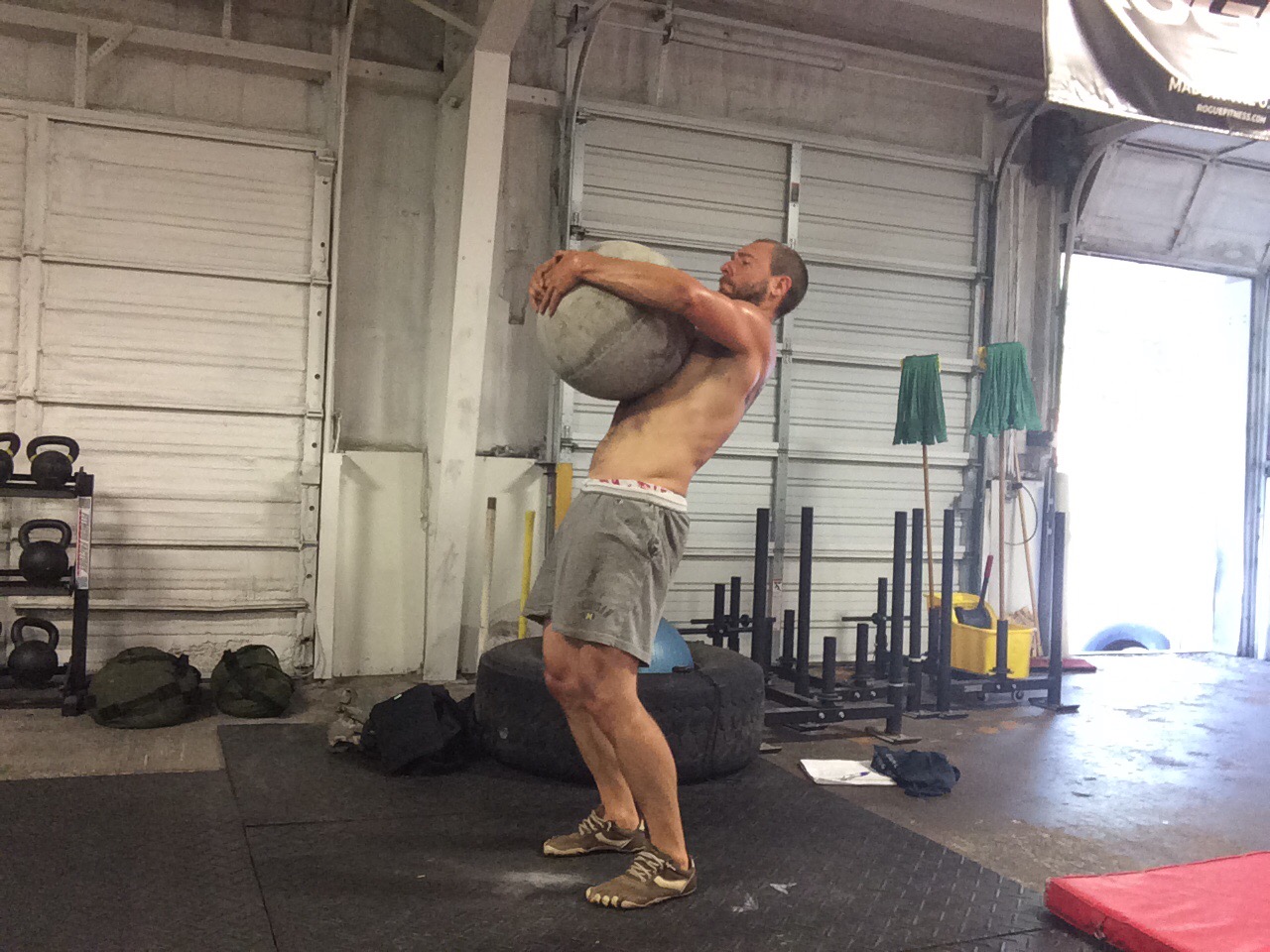 Nick Horowski Strongman Training 1