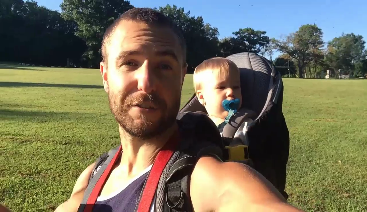 Standing Posture When Carrying A Back Pack