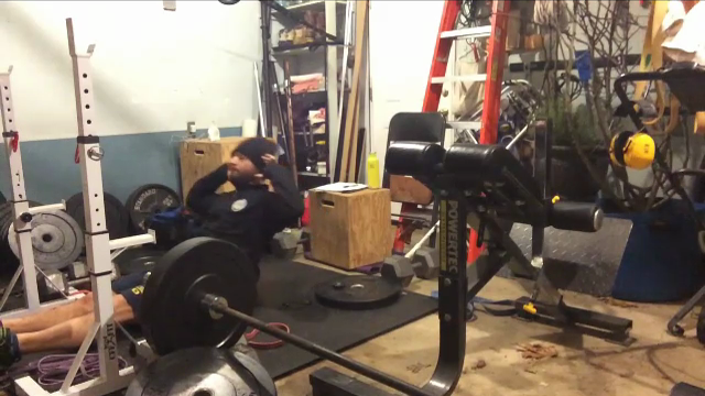 Nick Horowski Strongman Training 80 Dynamic Effort Lower Body