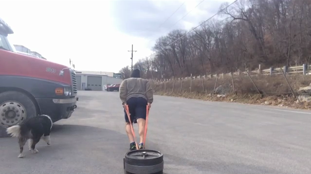 Nick Horowski Strongman Training 82 Max Effort Lower Body