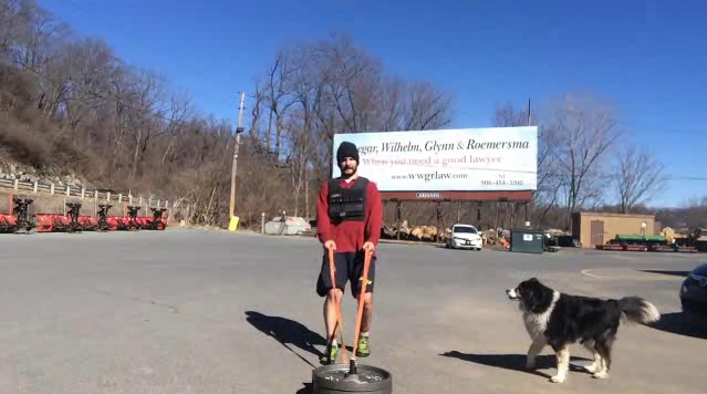 Nick Horowski Strongman Training 101 Max Effort Lower Body