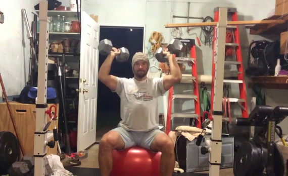 Nick Horowski Strongman 184 Upper Body Training