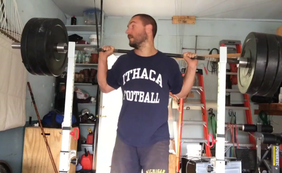 Nick Horowski Strongman 185 Lower Body Training