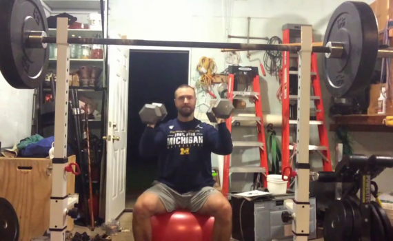 Nick Horowski Strongman 189 Upper Body Training