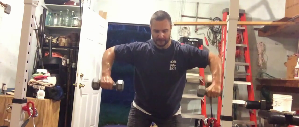 Nick Horowski Strongman 193 Upper Body Training