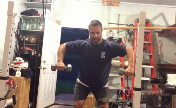 Nick Horowski Strongman 193 Upper Body Training