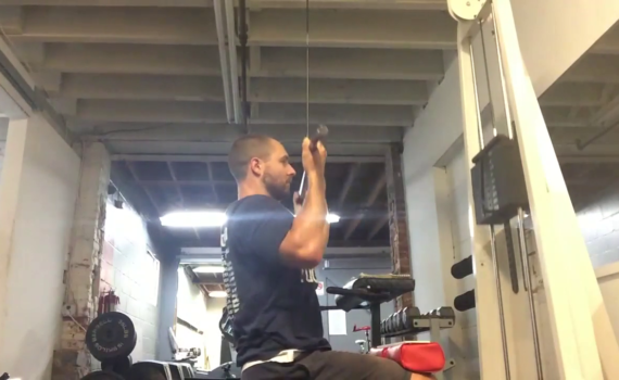 Nick Horowski Strongman Training 182 Upper Body Training